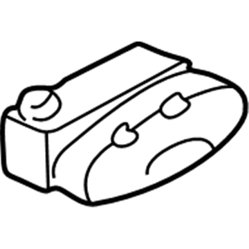 Ford YF1Z-14711-AAA Knob, Front YF1Z-14711-AAA Ford Knob, Front Illustration 1 of 1