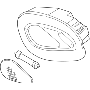 Lincoln F85Z-13A702-AAE Lamp Assembly - Interior