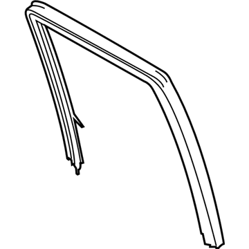 Ford FL3Z-1825766-B Run Assembly - Glass