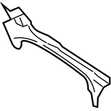 Lincoln 7L1Z-7802500-A Pillar - Front Body
