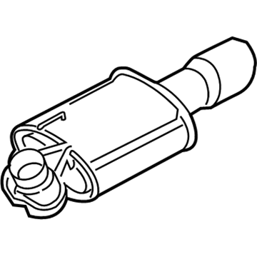 Lincoln GL7Z-5201-A Pipe - Exhaust