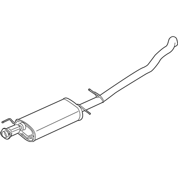 Lincoln GL7Z-5230-A Muffler Assembly - Front