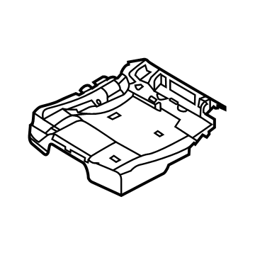 Ford LJ6Z-7862580-F Support - Front Seat Cushion LJ6Z-7862580-F Ford Support - Front Seat Cushion Illustration 1 of 1