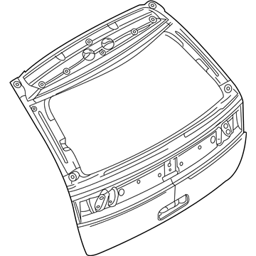 Lincoln 9A1Z-7840010-A Gate Assembly