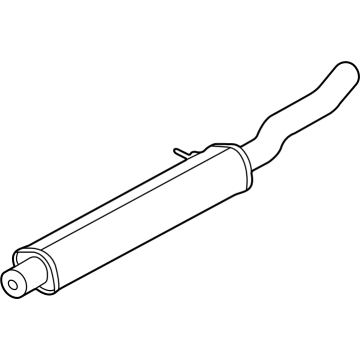 Lincoln PZ1Z-5230-AC Center Muffler