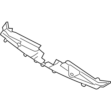 Ford 5G1Z-8190-AA Panel - Radiator Grille - Open