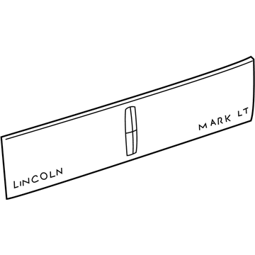5L3Z-99425A34-BA Ford Applique Panel Illustration 1 of 1