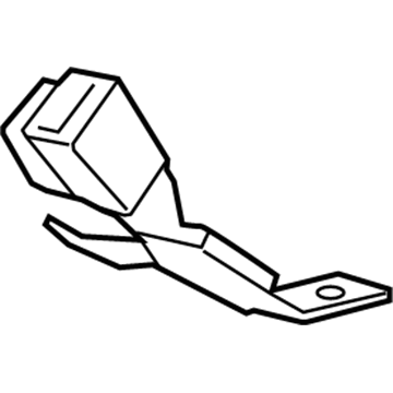 Ford 9L3Z-1660044-BC Buckle Assembly - Seat Belt