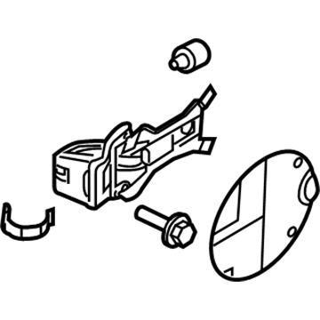 Ford 7C3Z-99405A26-A Door - Fuel Tank Filler Access