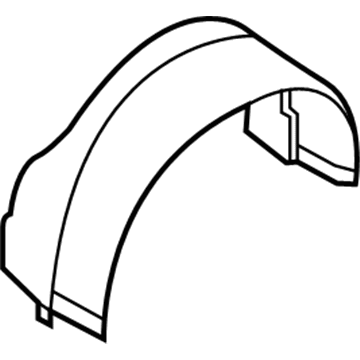 Ford F81Z-9928370-BA Shield - Splash - Wheelhouse