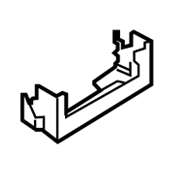 Ford FL3Z-96625A80-A Floor Console Rear Bracket FL3Z-96625A80-A Ford Floor Console Rear Bracket Illustration 1 of 1