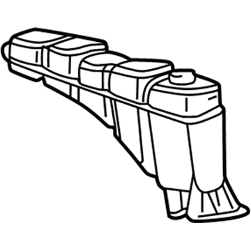 Ford 2C3Z-8A080-AA Tank Assembly - Radiator Overflow