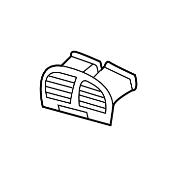 Lincoln 3W6Z-19893-AAA Louvre Assembly - Vent Air