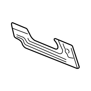 Lincoln XW4Z-5404502-AA Reinforcement - Instrument Panel