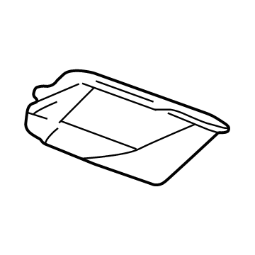 Lincoln 3W4Z-54045L03-AA Frame - Passenger Rear