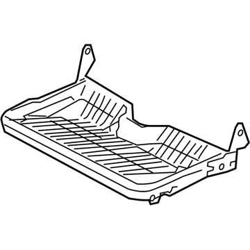 Lincoln 5L1Z-7863161-AA Frame And Spring - Rear