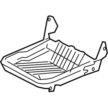 5L1Z-7863160-BA Ford Seat Frame, Rear Center Passenger Side Illustration 1 of 1