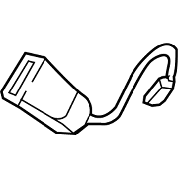 Lincoln DB5Z-7860045-EC Seat Belt Assembly