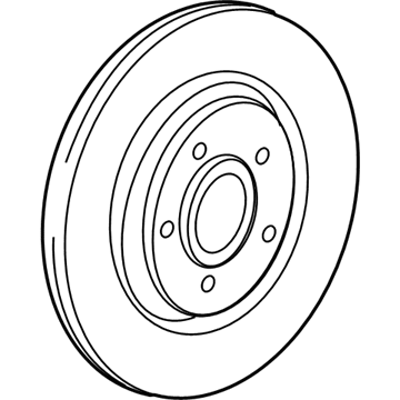 Ford 5U2Z-1V125-GD Rotor Assembly