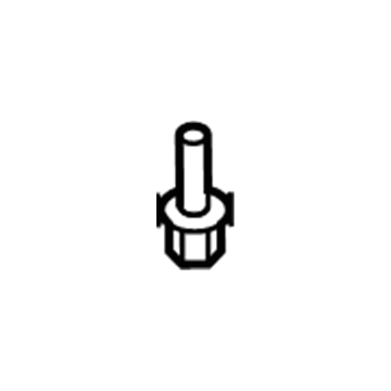 Mercury -W704350-S438 Nut And Washer Assembly - Castle