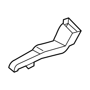 Ford BK2Z-18491-A Duct - Heater Outlet