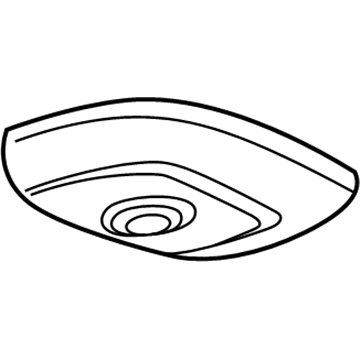 Ford F77Z-78518B48-AA Cover, Center Upper F77Z-78518B48-AA Ford Cover, Center Upper Illustration 1 of 1