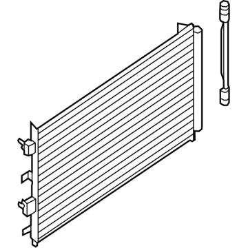 Ford LX6Z-19712-L Condenser Assembly