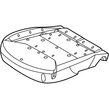 Ford NZ6Z-26632A22-B Pad - Seat Cushion