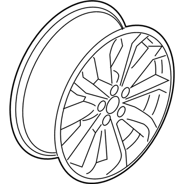 Lincoln LJ7Z-1007-G Wheel Assembly