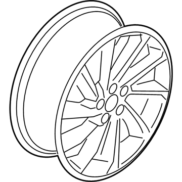 Lincoln MJ7Z-1007-E Wheel Assembly