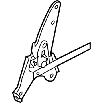 Ford BB5Z-78613D60-A Latch Assembly - Rear Seat Back