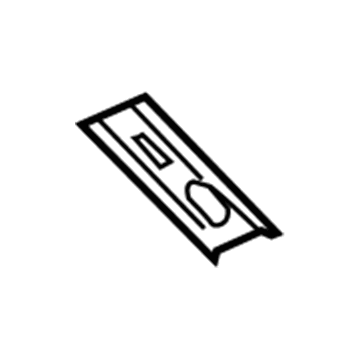 Mercury 7L8Z-7850222-A Reinforcement
