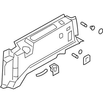 Ford CL1Z-4031012-AA Trim Assembly - Quarter