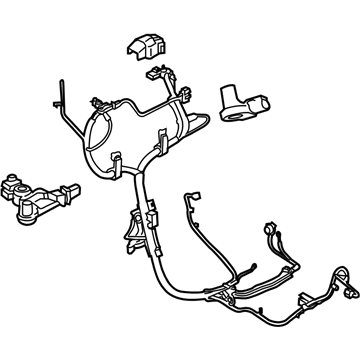 JL3Z-14300-C Ford Battery Cable Illustration 1 of 1