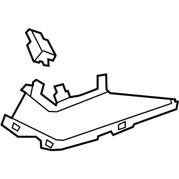 Ford DV6Z-5831010-BA Trim - D Pillar