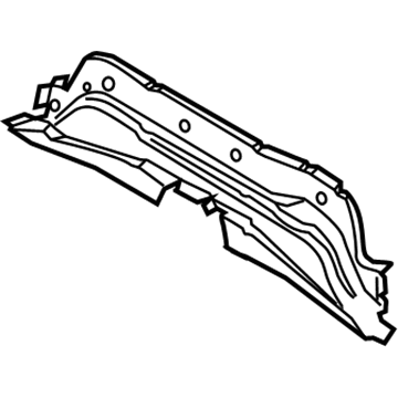 Ford Escape Rear Crossmember - CV6Z-7810692-A