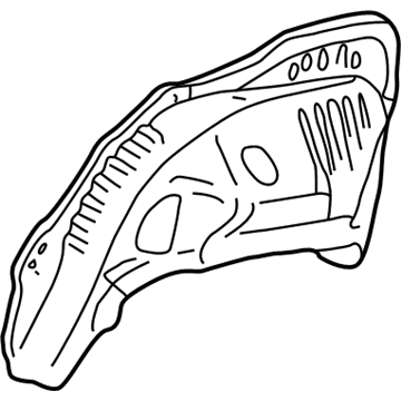 Ford F6DZ-7427886-A Panel And Wheelhouse