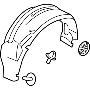Ford KT1Z-61278B50-B Filler - Quarter Panel