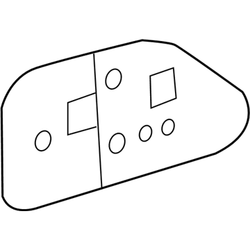 Ford 1L2Z-78601A80-AA Reinforcement - B Pillar