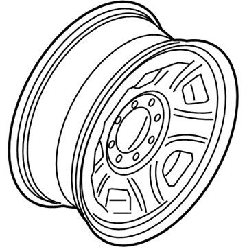 Ford BC3Z-1015-D Wheel Assembly
