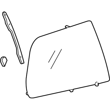 Ford 6F2Z-17297A27-BA Window Assembly - Side