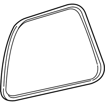 Ford XF2Z-1629905-AA Weatherstrip - Quarter