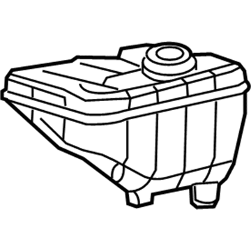 Ford 4R3Z-8A080-AA Tank Assembly - Radiator Overflow