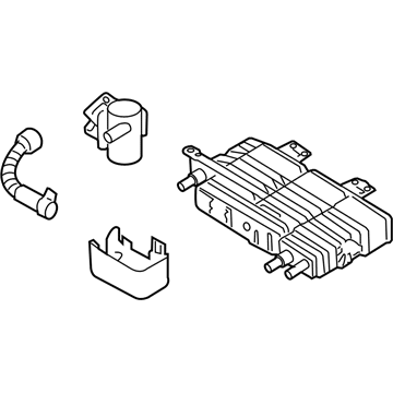 Lincoln 9E5Z-9D653-C Cannister - Fuel Vapour Storage