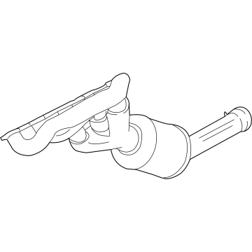 Ford PR3Z-5G232-A Exhaust Manifold And Catalyst