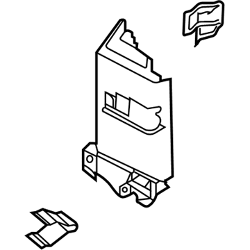 Lincoln LC5Z-7831005-AA Panel Assembly - C Pillar Inner