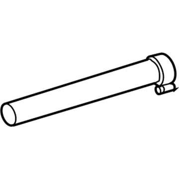 Lincoln 6L3Z-5A212-A Pipe - Exhaust Front