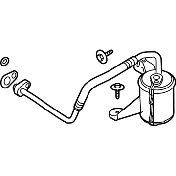 Ford BG1Z-19959-B Dehydrator Assembly