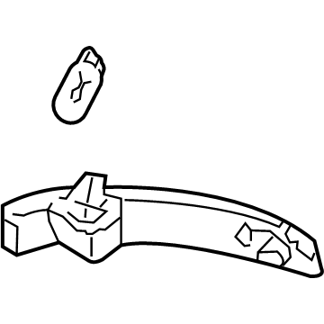 Ford CJ5Z-13B374-B Housing And Lens Assembly