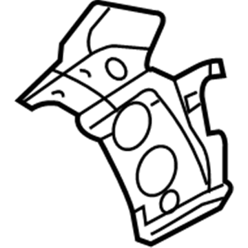 Ford AG1Z-16D118-A Reinforcement - Apron Closing